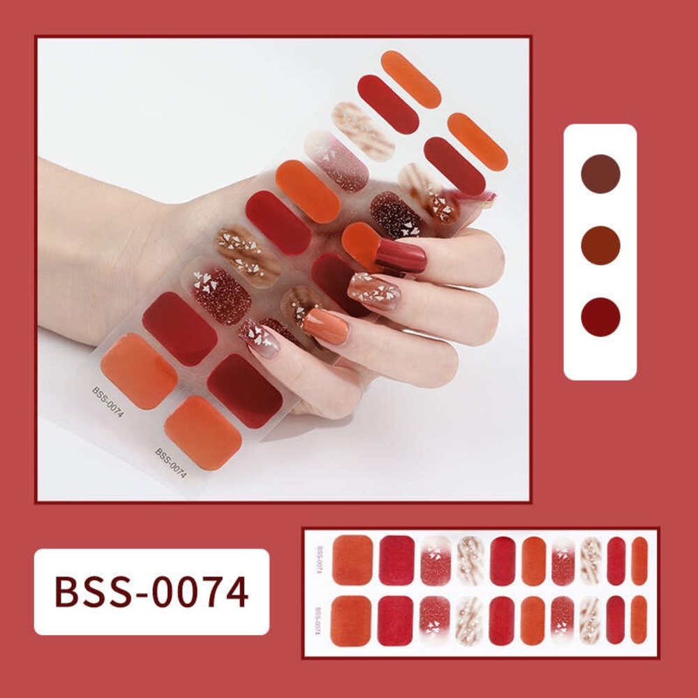 NIB Semi Cured Gel Nail Wraps